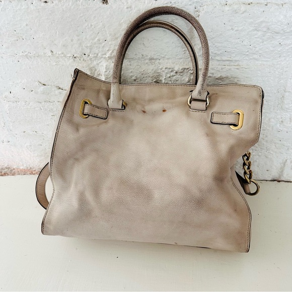 Cream and gold Michael Kors purse see photos - Picture 3 of 8